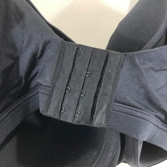 Full Coverage Smooth Underwire Black Bra 54C NWT - Picture 4 of 9